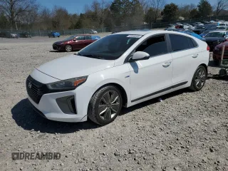 2017 Hyundai Ioniq Limited with VIN KMHC85LC3HU026388, listed as a Copart auction lot 49458555 with 158,028 mi miles and Salvage Title. Bid and sale history available at DreamBid. Image 1.