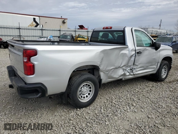 2021 Chevrolet Silverado 1500 Work Truck with VIN 3GCNWAEF1MG168996, listed as a Copart auction lot 47639315 with 62,564 mi miles and Salvage Title. Bid and sale history available at carsss.com. Image 3.