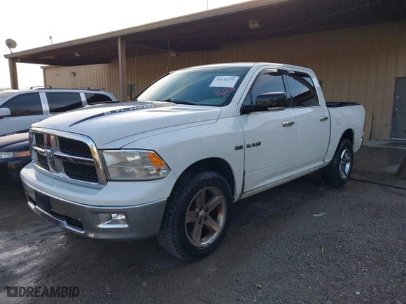 2010 Dodge Ram 1500 SLT with VIN 1D7RV1CT9AS221497, listed as a IAAI auction lot 41532326 with 188,174 mi miles. Bid and sale history available at carsss.com. Image 17.