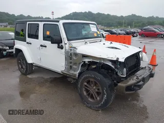 2017 Jeep Wrangler Unlimited 75th Anniversary with VIN 1C4BJWEG0HL559220, listed as a IAAI auction lot 42480004 with 54,168 mi miles and . Bid and sale history available at DreamBid. Image 1.