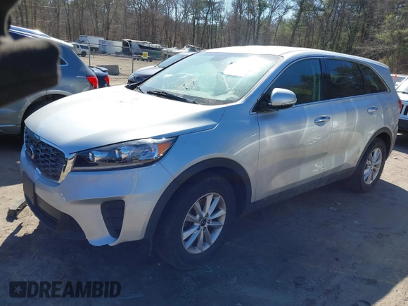 2019 Kia Sorento L with VIN 5XYPG4A38KG456514, listed as a IAAI auction lot 41714142 with 53,777 mi miles. Bid and sale history available at carsss.com. Image 18.