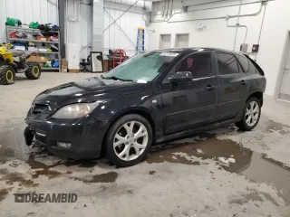 2008 Mazda Mazda3 s Sport with VIN JM1BK343881871906, listed as a Copart auction lot 51277875 with 183,573 mi miles and Non Repairable. Bid and sale history available at carsss.com. Image 1.
