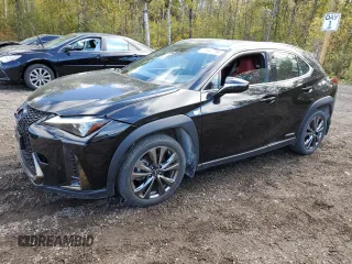 2020 Lexus UX 250h F Sport with VIN JTHR9JBHXL2030961, listed as a Copart auction lot 75647794 with 37,711 mi miles and Clean Title. Bid and sale history available at DreamBid. Image 1.