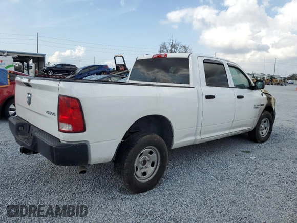 2016 Ram 1500 Tradesman with VIN 1C6RR7SMXGS174511, listed as a Copart auction lot 43504455 with Not provided miles and Salvage title. Bid and sale history available at DreamBid. Image 3.