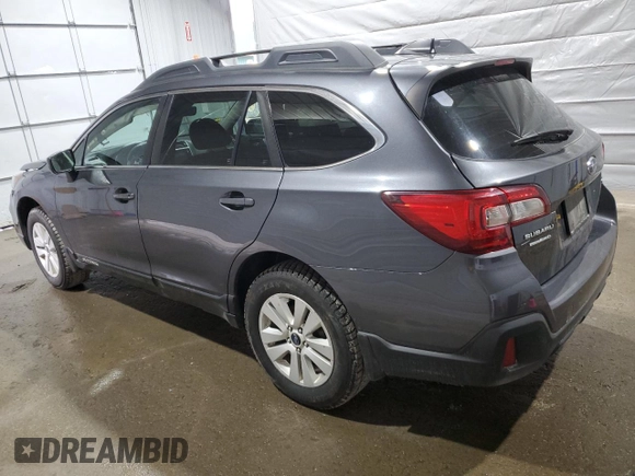 2019 Subaru Outback Premium with VIN 4S4BSAFC1K3254422, listed as a Copart auction lot 48052775 with 166,756 mi miles and Salvage Title. Bid and sale history available at carsss.com. Image 2.