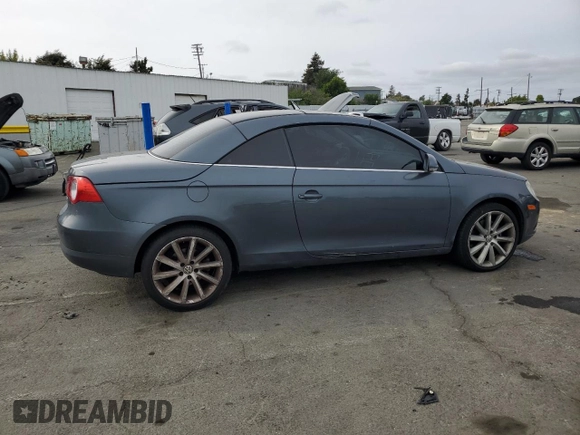 2007 Volkswagen Eos 3.2L with VIN WVWDB71F07V039241, listed as a Copart auction lot 54573135 with 131,341 mi miles and Clean Title. Bid and sale history available at DreamBid. Image 3.
