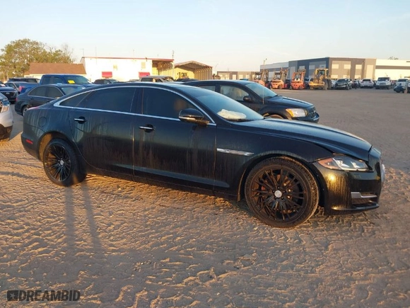 2018 Jaguar XJ with VIN SAJWJ2GD3J8W15092, listed as a IAAI auction lot 41844106 with 56,357 mi miles. Bid and sale history available at carsss.com. Image 1.