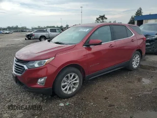2020 Chevrolet Equinox LT with VIN 3GNAXJEV1LS526832, listed as a Copart auction lot 62566785 with 97,788 mi miles and Salvage title. Bid and sale history available at DreamBid. Image 1.