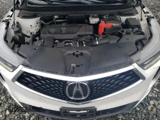 2022 Acura RDX Technology with VIN 5J8TC2H50NL017632, listed as a Copart auction lot 57213075 with 43,919 mi miles and Salvage title. Bid and sale history available at DreamBid. Image 12.