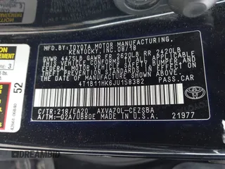 2018 Toyota Camry LE z VIN 4T1B11HK6JU158382, wystawiony jako IAAI lot #42185532 z przebiegiem 94 802 mil mil oraz . Historia ofert i sprzedaży dostępna na DreamBid. Obrazek 9.