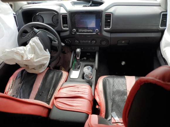 2022 Nissan Frontier SV with VIN 1N6ED1EK0NN687174, listed as a Copart auction lot 61204105 with Not provided miles and Salvage title. Bid and sale history available at DreamBid. Image 8.