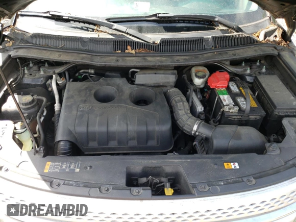 2013 Ford Explorer XLT with VIN 1FM5K7D91DGA53185, listed as a Copart auction lot 55802305 with 216,210 mi miles and Salvage title. Bid and sale history available at DreamBid. Image 12.