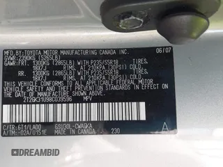 2008 Lexus RX 350 with VIN 2T2GK31U98C039596, listed as a IAAI auction lot 42099711 with 180,395 mi miles and . Bid and sale history available at DreamBid. Image 9.