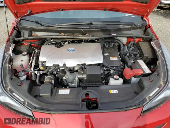 2020 Toyota Prius LE with VIN JTDL9RFU6L3019320, listed as a Copart auction lot 52577555 with Not Provided miles and Salvage Title. Bid and sale history available at DreamBid. Image 11.