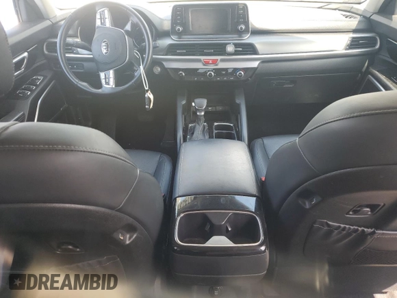 2020 Kia Telluride LX with VIN 5XYP24HC7LG054134, listed as a Copart auction lot 61423155 with 49,420 mi miles and Salvage title. Bid and sale history available at DreamBid. Image 8.