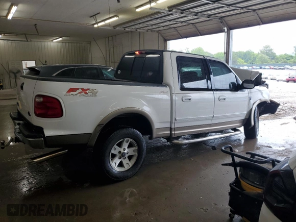2003 Ford F-150 XLT with VIN 1FTRW08L23KA65560, listed as a Copart auction lot 61349145 with 207,887 mi miles and Salvage title. Bid and sale history available at DreamBid. Image 3.