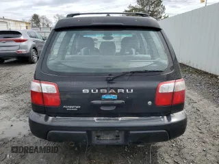 2001 Subaru Forester S w/Premium Pkg with VIN JF1SF656X1H725718, listed as a Copart auction lot 51517935 with 153,875 mi miles and Salvage Title. Bid and sale history available at carsss.com. Image 6.