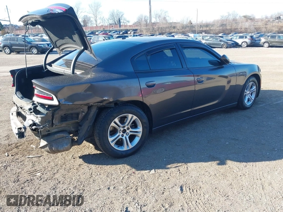 2016 Dodge Charger SE with VIN 2C3CDXBG8GH118523, listed as a IAAI auction lot 41705202 with 106,090 mi miles and . Bid and sale history available at carsss.com. Image 4.
