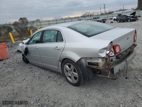 2009 Chevrolet Malibu LS w/1FL with VIN 1G1ZG57N494198047, listed as a Copart auction lot 43995695 with 0 mi miles and Salvage Title. Bid and sale history available at carsss.com. Image 2.