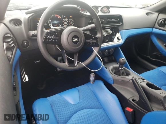2024 Nissan Z Performance with VIN JN1BZ4BH5RM363668, listed as a Copart auction lot 47549695 with 2,303 mi miles and Salvage Title. Bid and sale history available at DreamBid. Image 8.