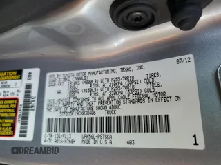 2012 Toyota Tundra 4WD Truck with VIN 5TFDM5F19CX038406, listed as a Copart auction lot 83487414 with 0 mi miles and Salvage Title. Bid and sale history available at carsss.com. Image 13.