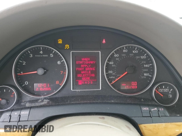 2007 Audi A4 2.0T with VIN WAUDF78E87A118419, listed as a Copart auction lot 50788785 with 171,703 mi miles and Salvage Title. Bid and sale history available at carsss.com. Image 9.