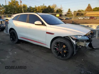 2019 Jaguar F-Pace S with VIN SADCM2FV2KA357519, listed as a Copart auction lot 70996854 with 92,234 mi miles and Salvage title. Bid and sale history available at DreamBid. Image 4.