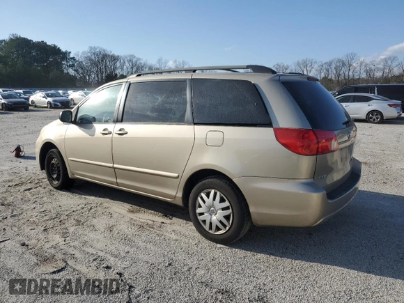2006 Toyota Sienna CE with VIN 5TDZA23C36S488677, listed as a Copart auction lot 48892235 with 0 mi miles and Clean Title. Bid and sale history available at carsss.com. Image 2.