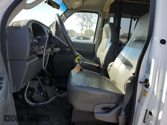 2008 Ford Econoline Cargo Commercial with VIN 1FTNS24W58DA22932, listed as a Copart auction lot 53193794 with Not Provided miles and Salvage Title. Bid and sale history available at DreamBid. Image 7.
