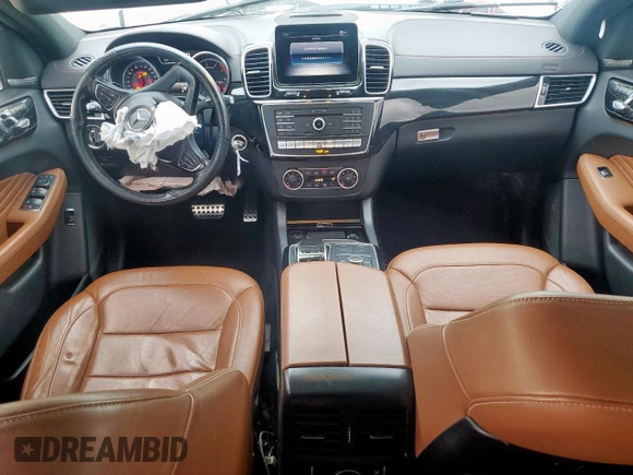 2018 Mercedes-Benz GLE 43 AMG with VIN 4JGED6EB5JA103350, listed as a Copart auction lot 54871125 with 145,149 mi miles and Salvage title. Bid and sale history available at DreamBid. Image 8.