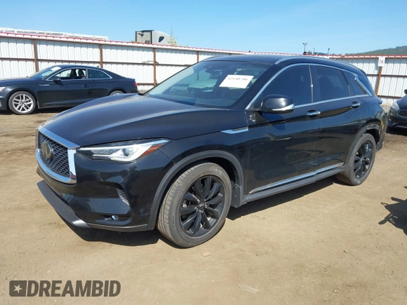 2019 Infiniti QX50 Luxe with VIN 3PCAJ5M34KF126367, listed as a IAAI auction lot 42140786 with 66,038 mi miles and . Bid and sale history available at DreamBid. Image 17.
