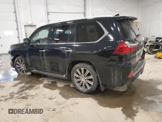 2017 Lexus LX with VIN JTJHY7AX2H4227448, listed as a Copart auction lot 42993885 with 110,846 mi miles and Salvage Title. Bid and sale history available at carsss.com. Image 2.
