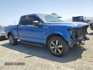 2017 Ford F-150 XL with VIN 1FTEX1CF2HKC74498, listed as a Copart auction lot 61177575 with 81,780 mi miles and Salvage title. Bid and sale history available at DreamBid. Image 4.