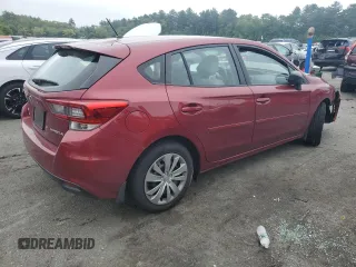 2021 Subaru Impreza with VIN 4S3GTAB63M3701102, listed as a Copart auction lot 59528055 with Not provided miles and Salvage title. Bid and sale history available at DreamBid. Image 3.