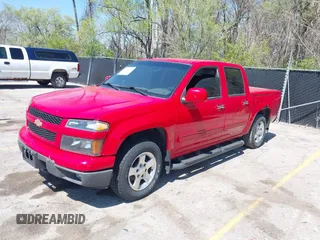 2012 Chevrolet Colorado LT w/1LT with VIN 1GCDSCF97C8135307, listed as a IAAI auction lot 41992658 with 224,343 mi miles. Bid and sale history available at carsss.com. Image 2.