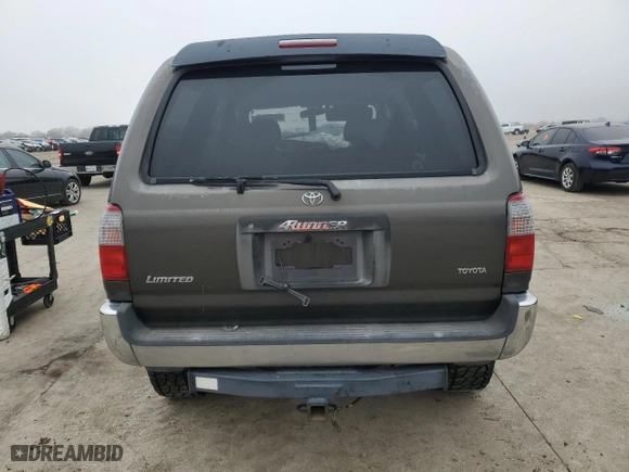 1998 Toyota 4Runner Limited with VIN JT3HN87R4W0187540, listed as a Copart auction lot 44191055 with 322,734 mi miles and Salvage Title. Bid and sale history available at carsss.com. Image 6.