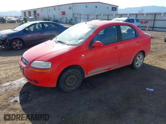 2005 Chevrolet Aveo LS with VIN KL1TD52685B441524, listed as a IAAI auction lot 42111533 with 112,641 mi miles and . Bid and sale history available at DreamBid. Image 18.