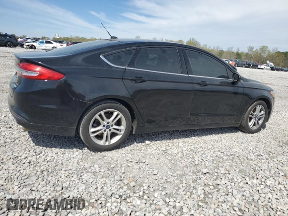 2018 Ford Fusion SE with VIN 3FA6P0HD8JR179005, listed as a Copart auction lot 50065255 with 102,378 mi miles and Salvage Title. Bid and sale history available at carsss.com. Image 3.