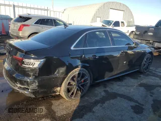 2018 Audi S4 Prestige z VIN WAUC4AF40JA002051, wystawiony jako Copart lot #89079165 z przebiegiem 94 364 mil mil oraz Szkoda całkowita • Salvage title. Historia ofert i sprzedaży dostępna na DreamBid. Obrazek 3.