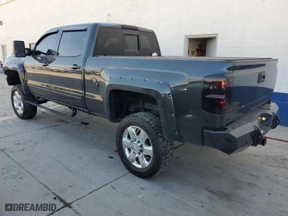 2018 Chevrolet Silverado 3500HD High Country with VIN 1GC4K1EY8JF189768, listed as a Copart auction lot 75400344 with 96,450 mi miles and Salvage Title. Bid and sale history available at carsss.com. Image 2.