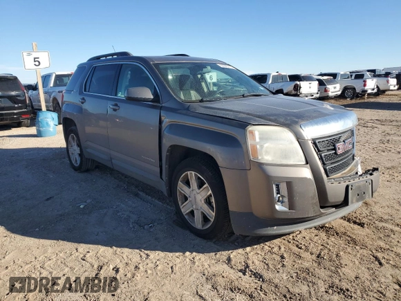 2010 GMC Terrain SLE-2 with VIN 2CTFLDEY1A6382415, listed as a Copart auction lot 82843714 with 102,566 mi miles and Salvage Title. Bid and sale history available at carsss.com. Image 4.