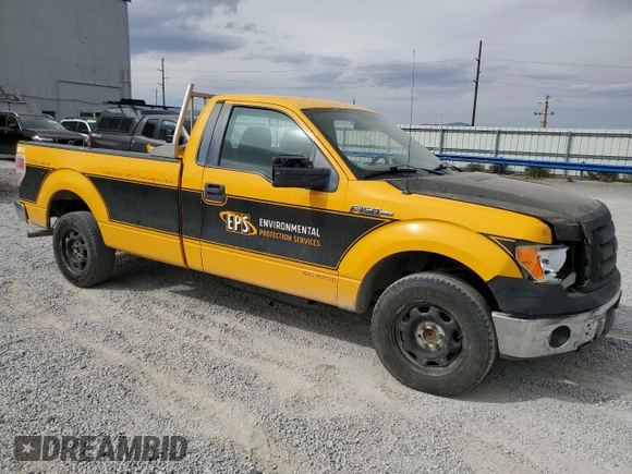 2009 Ford F-150 XL with VIN 1FTPF12V79KC23567, listed as a Copart auction lot 68580994 with 268,661 mi miles and Salvage Title. Bid and sale history available at carsss.com. Image 4.