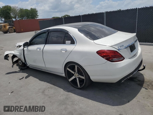 2018 Mercedes-Benz C 300 with VIN WDDWF4JB5JR344961, listed as a Copart auction lot 55126045 with 112,675 mi miles and Clean Title. Bid and sale history available at DreamBid. Image 2.