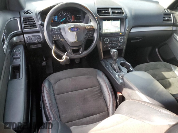 2018 Ford Explorer XLT with VIN 1FM5K8D86JGB78921, listed as a Copart auction lot 45561245 with 126,315 mi miles and Salvage Title. Bid and sale history available at DreamBid. Image 8.