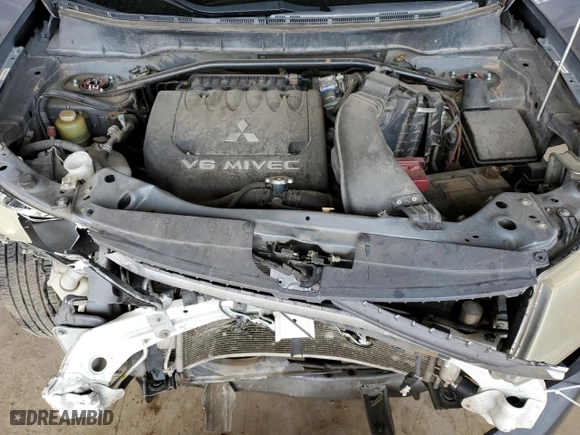 2007 Mitsubishi Outlander ES with VIN JA4MS31X57Z002464, listed as a Copart auction lot 51276695 with 214,899 mi miles and Salvage Title. Bid and sale history available at carsss.com. Image 12.