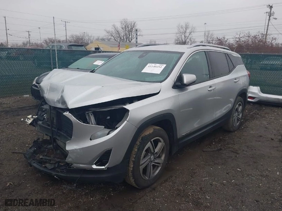 2020 GMC Terrain SLT with VIN 3GKALPEVXLL116813, listed as a IAAI auction lot 41140251 with 78,129 mi miles. Bid and sale history available at carsss.com. Image 2.