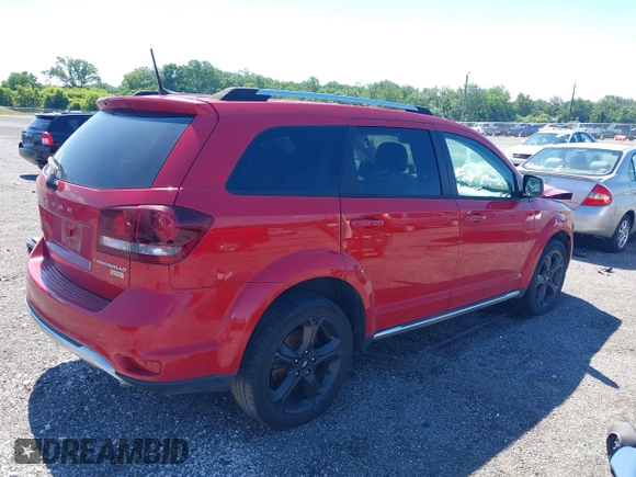 2019 Dodge Journey Crossroad z VIN 3C4PDCGG7KT809945, wystawiony jako IAAI lot #39659908 z przebiegiem 89 254 mil mil oraz . Historia ofert i sprzedaży dostępna na DreamBid. Obrazek 4.