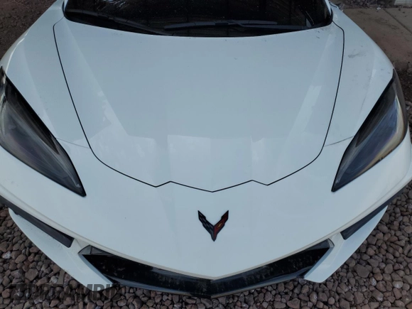 2024 Chevrolet Corvette 1LT with VIN 1G1YA2D42R5129570, listed as a Copart auction lot 49491405 with Not provided miles and Salvage title. Bid and sale history available at DreamBid. Image 11.