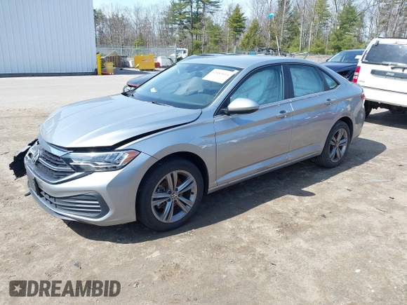 2023 Volkswagen Jetta SE with VIN 3VWEM7BU9PM044781, listed as a IAAI auction lot 41885818 with 16,870 mi miles and . Bid and sale history available at DreamBid. Image 2.