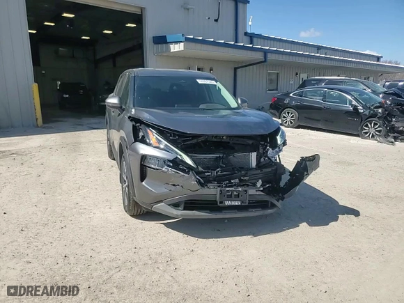 2022 Nissan Rogue SV with VIN 5N1BT3BB9NC681552, listed as a Copart auction lot 50007345 with 21,661 mi miles and Salvage Title. Bid and sale history available at carsss.com. Image 14.